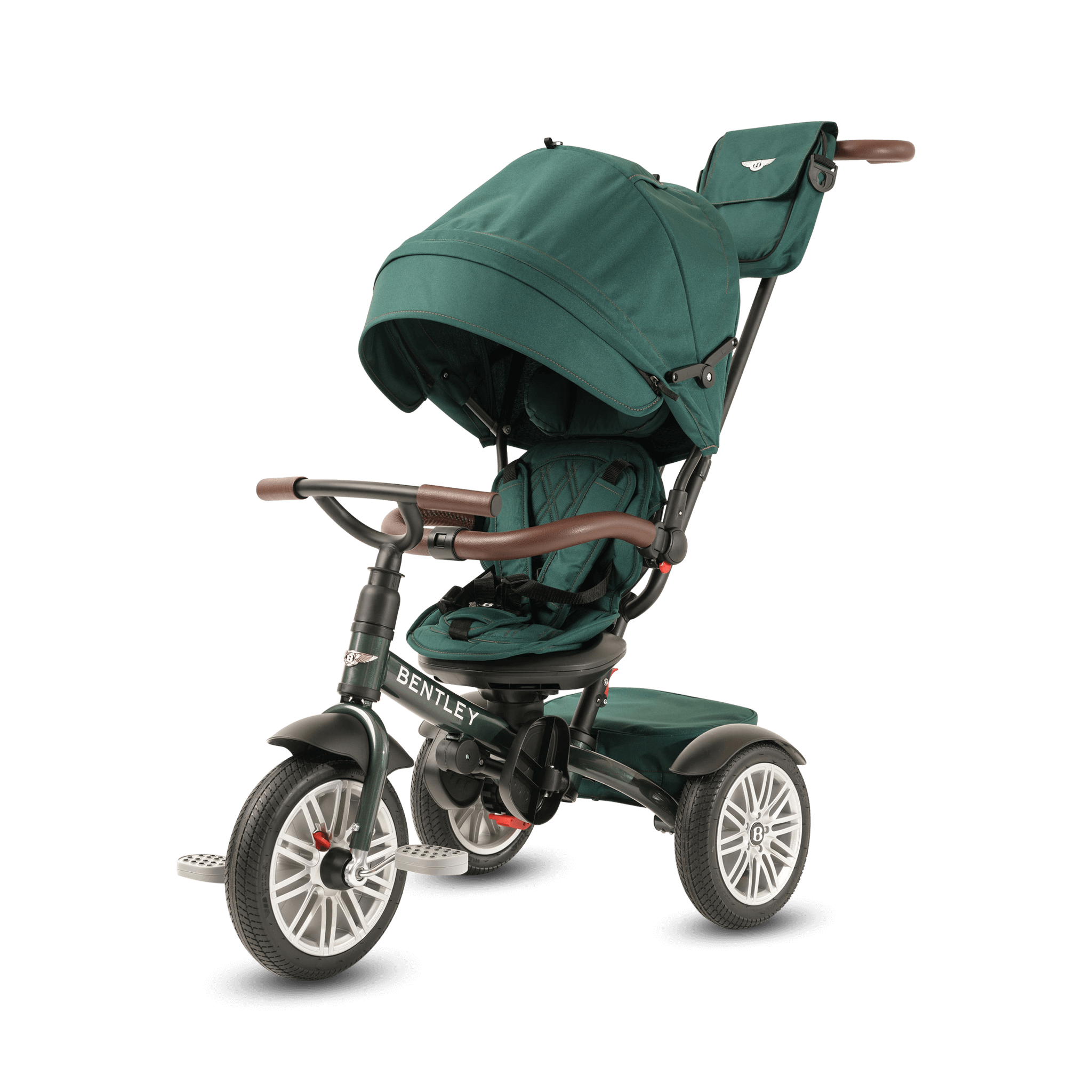 SPRUCE GREEN BENTLEY 6 IN 1 STROLLER TRIKE