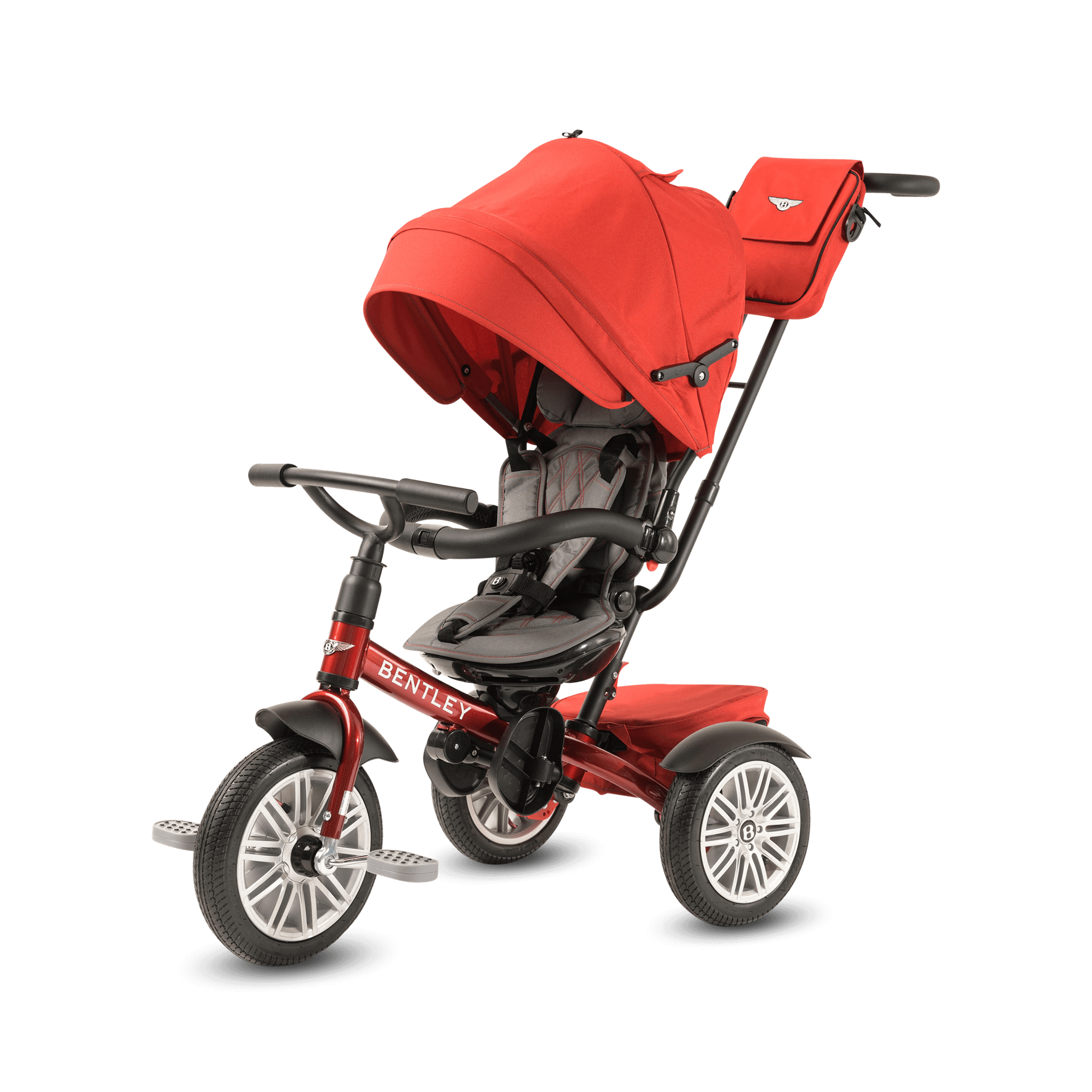 DRAGON RED BENTLEY 6 IN 1 STROLLER TRIKE