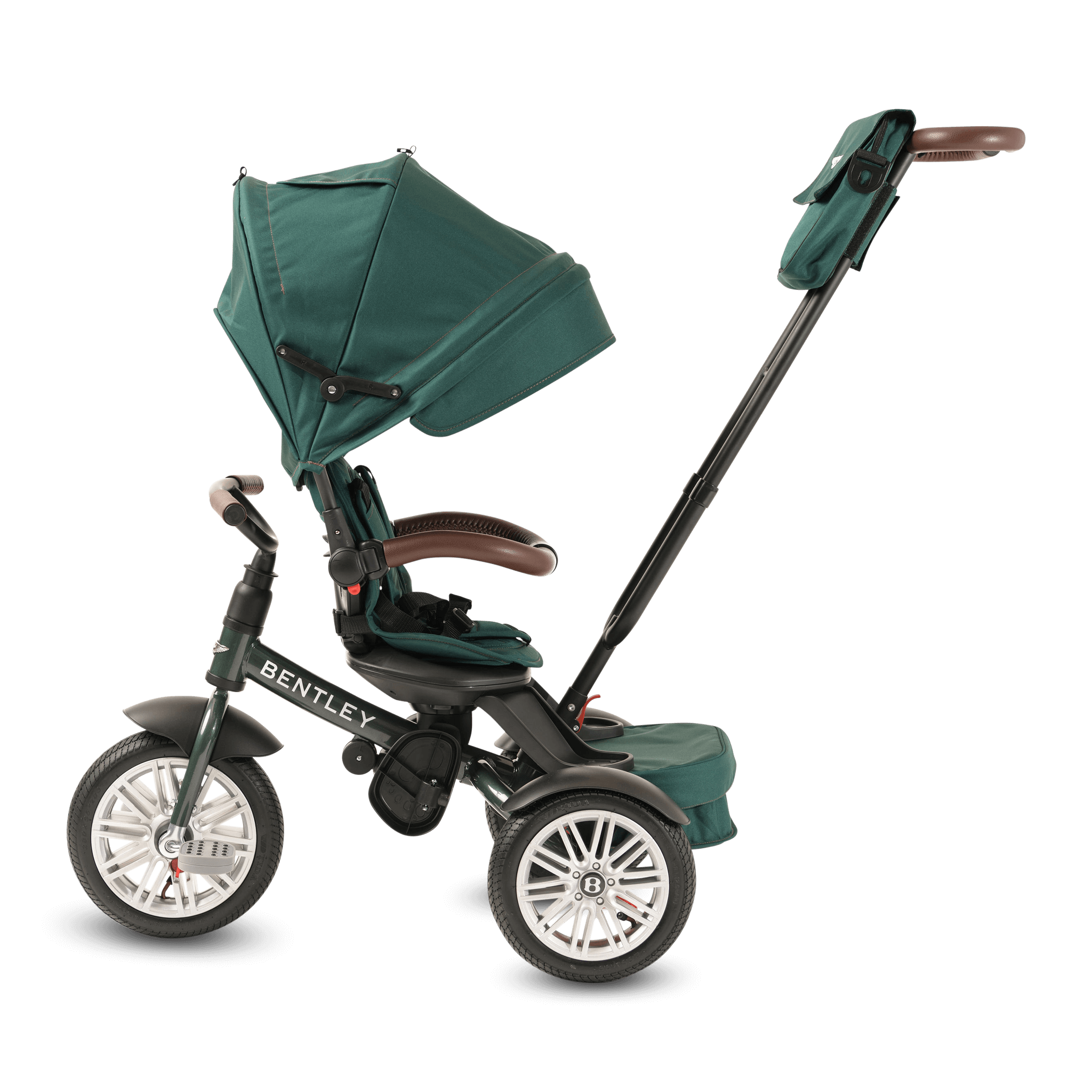 SPRUCE GREEN BENTLEY 6 IN 1 STROLLER TRIKE