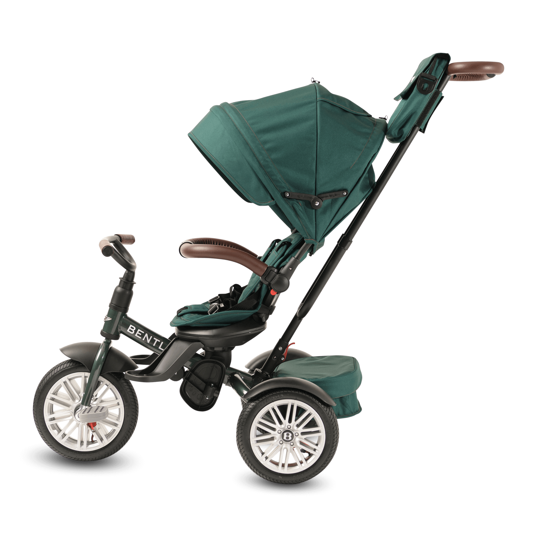 SPRUCE GREEN BENTLEY 6 IN 1 STROLLER TRIKE