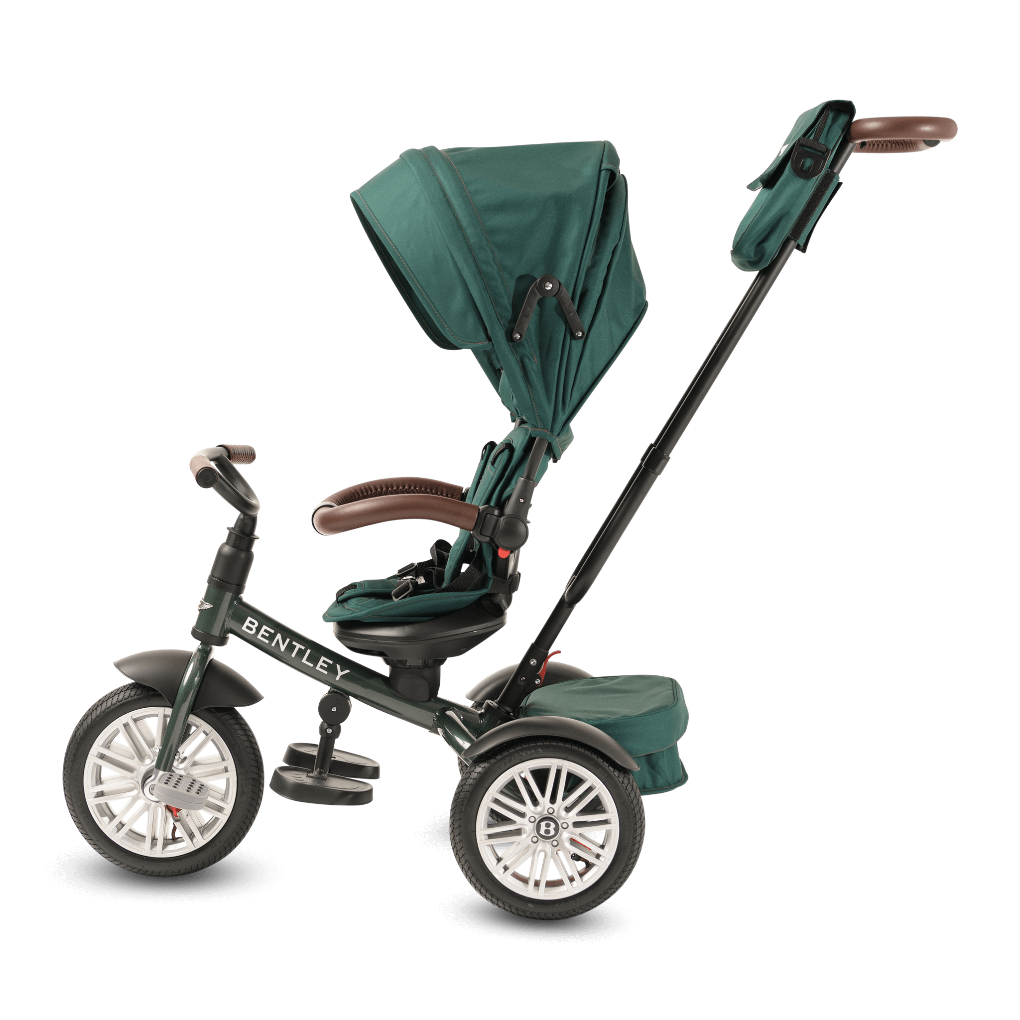 SPRUCE GREEN BENTLEY 6 IN 1 STROLLER TRIKE