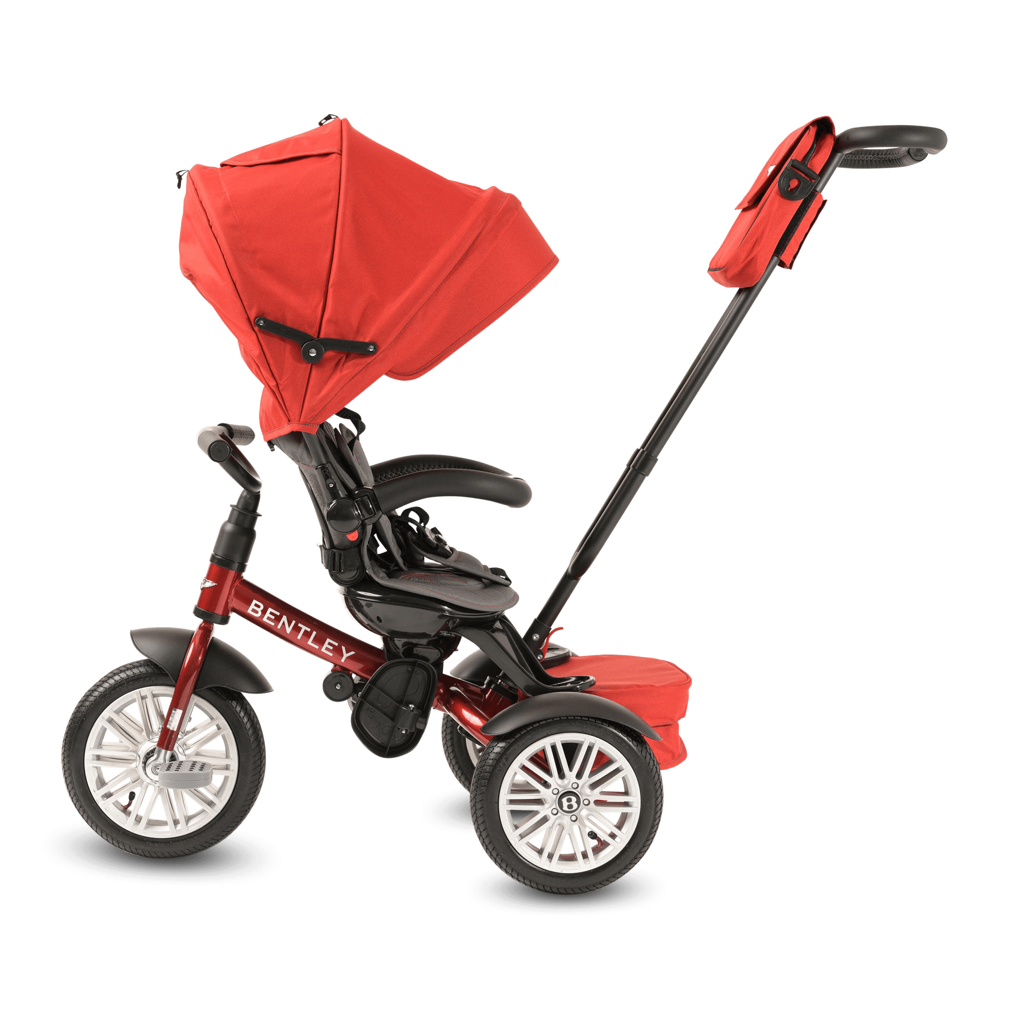 DRAGON RED BENTLEY 6 IN 1 STROLLER TRIKE