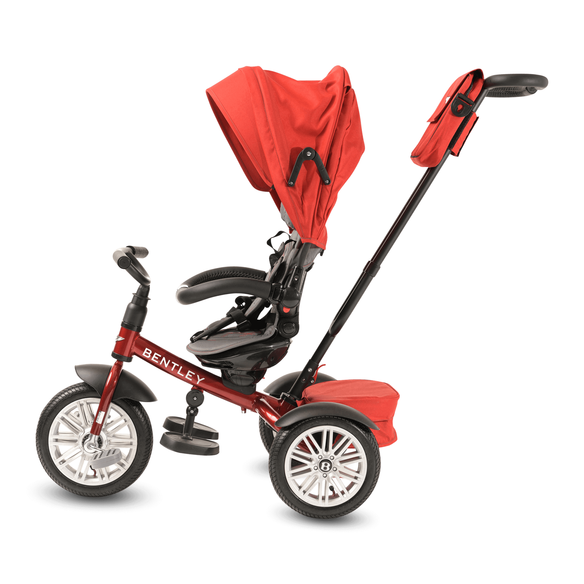 DRAGON RED BENTLEY 6 IN 1 STROLLER TRIKE