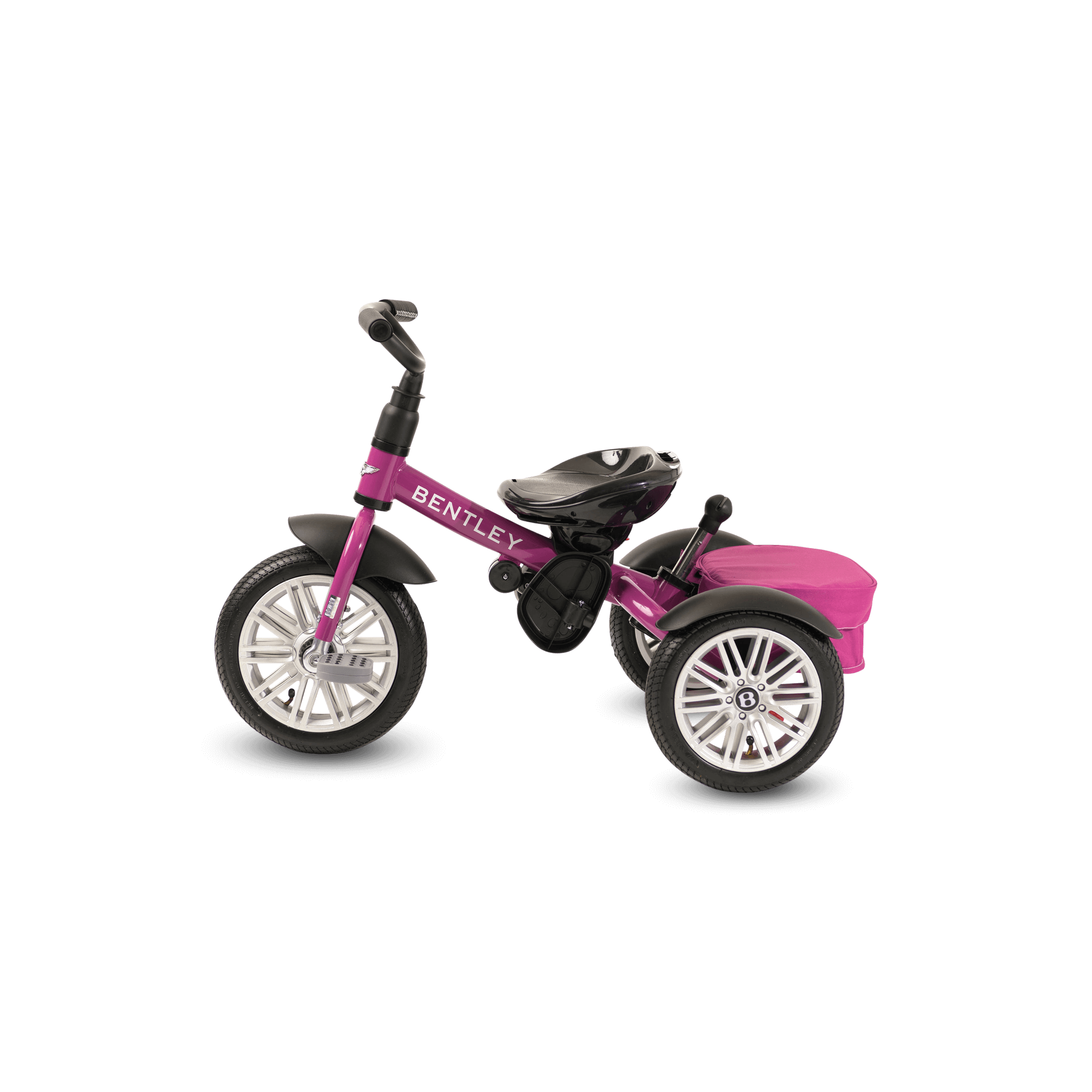 FUCHSIA PINK BENTLEY 6 IN 1 STROLLER TRIKE