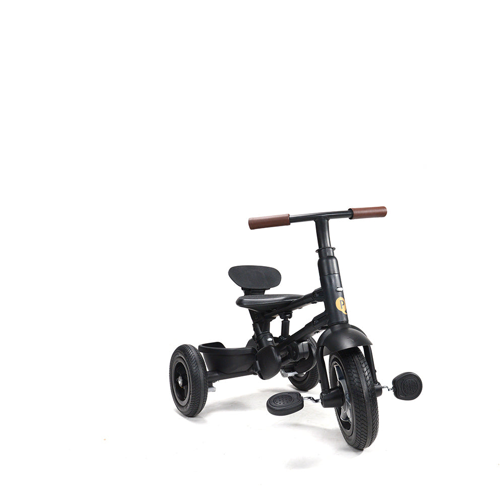 Black Rito Plus Folding Trike - Smart Trike for Kids – BentleyTrikeCanada